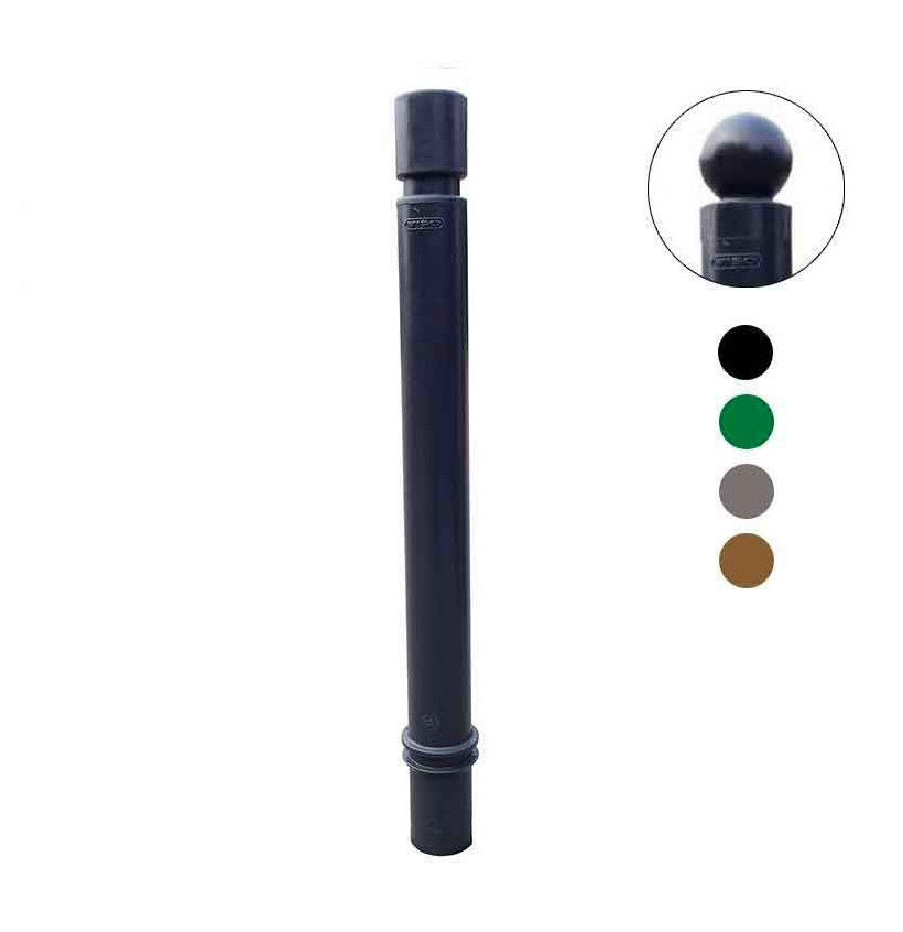 Potelet de ville à mémoire de forme à sceller