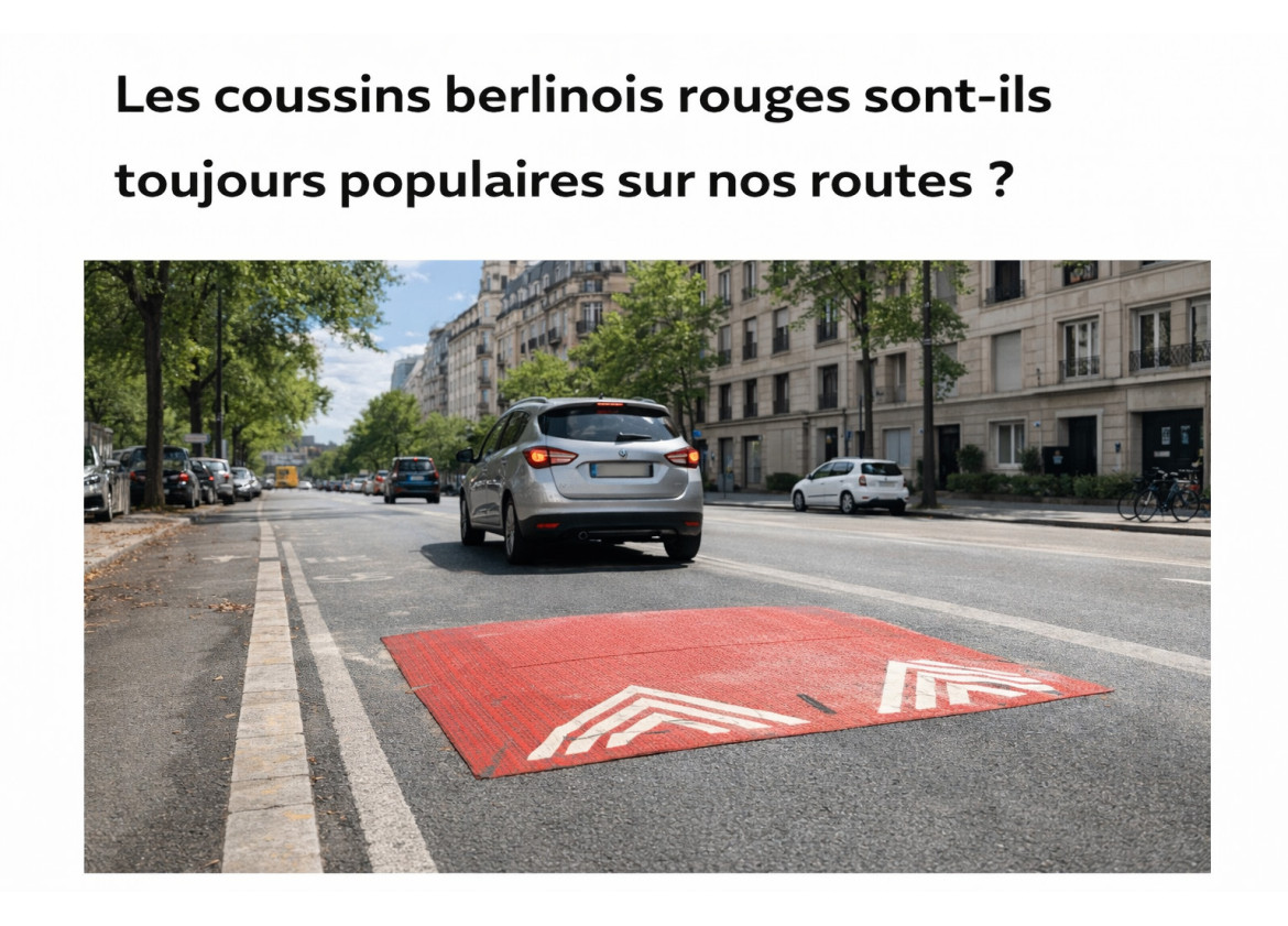 Les coussins berlinois rouges sont-ils toujours populaires sur nos routes ?