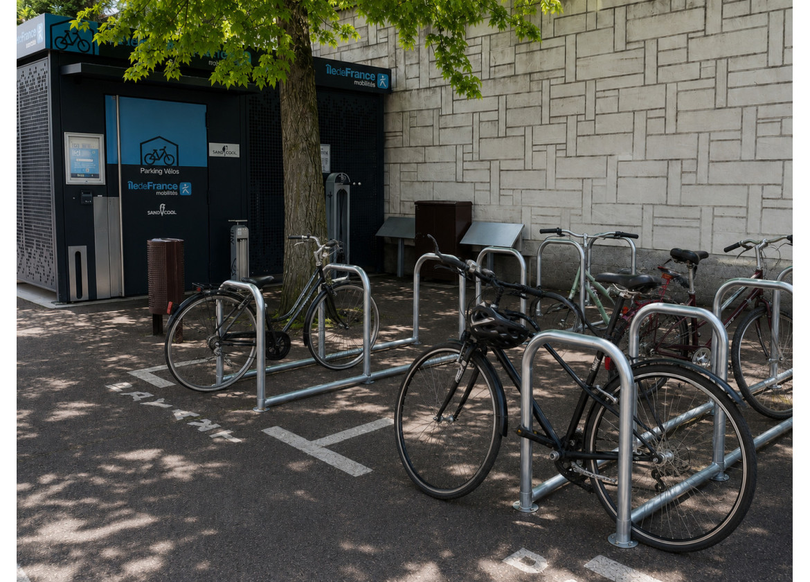 Rack à vélos modulable en acier galvanisé : une solution évolutive