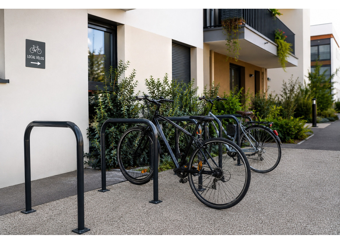 Quels racks à vélo installer en copropriété ?